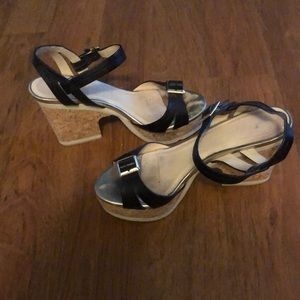 Jimmy choo Nemesis sandals size 7.5 in black
